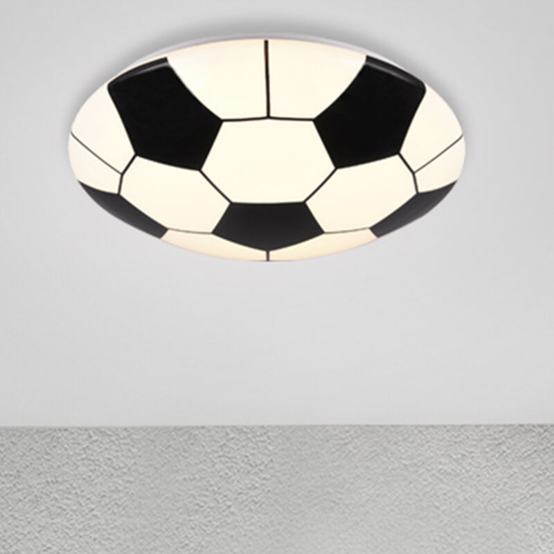 Weiße Kinder Deckenleuchte Modern, Fabiola, 12W, 3000K LED