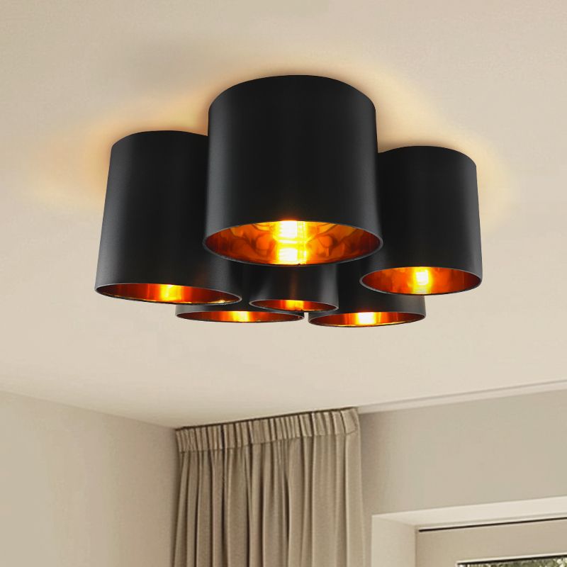 Moderne Deckenleuchte Schwarz, Franck Moderne Deckenleuchte Schwarz, Franck