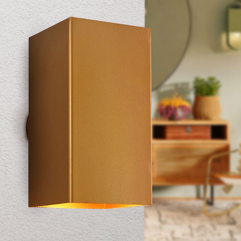 Moderne Wandleuchte Messing, Mac