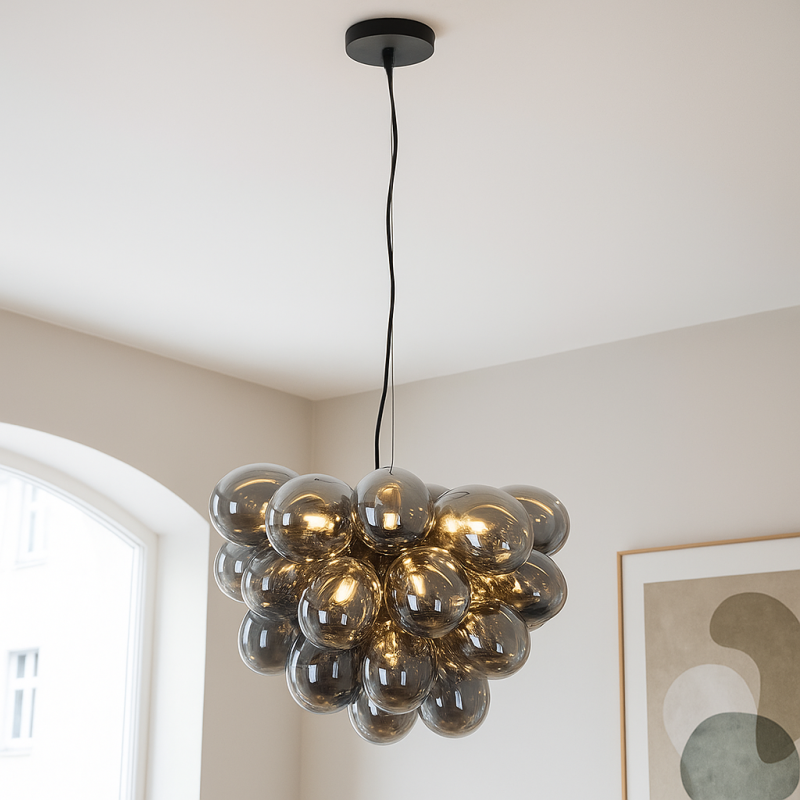 Design Pendelleuchte Grau, Cyril