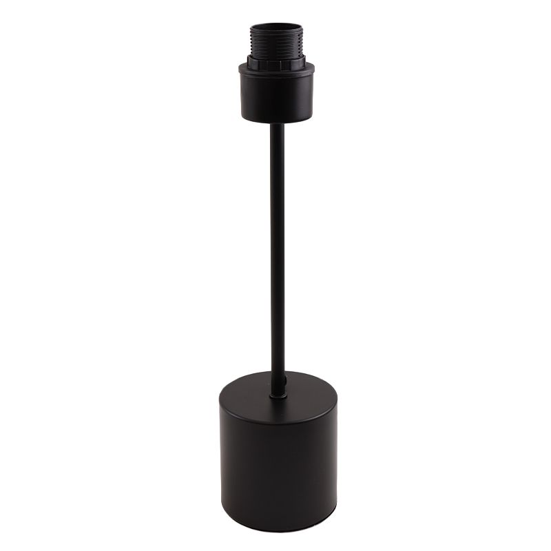 Aluminium Tischlampe ohne Schirm Schwarz, Rika, mit Schalter Aluminium Tischlampe ohne Schirm Schwarz, Rika, mit Schalter