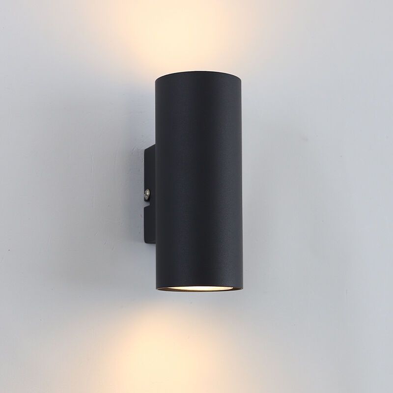 Moderne Up down Wandleuchte Schwarz, Elena