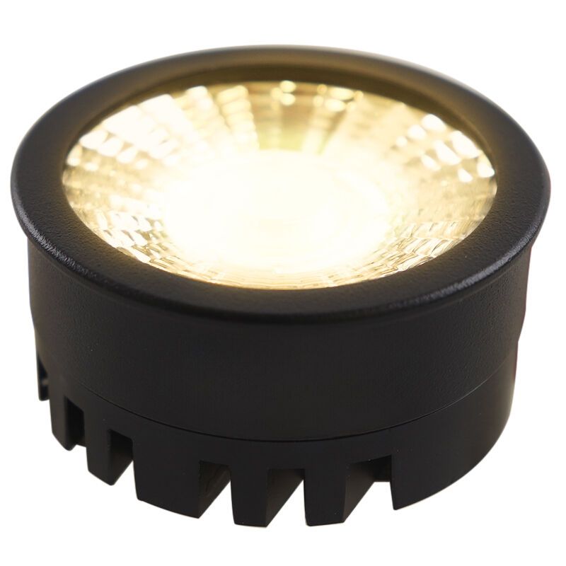Dimmbare Olucia LED module LED-Lampe Vivian, Schwarz, 5W, dim to warm Dimmbare Olucia LED module LED-Lampe Vivian, Schwarz, 5W, dim to warm