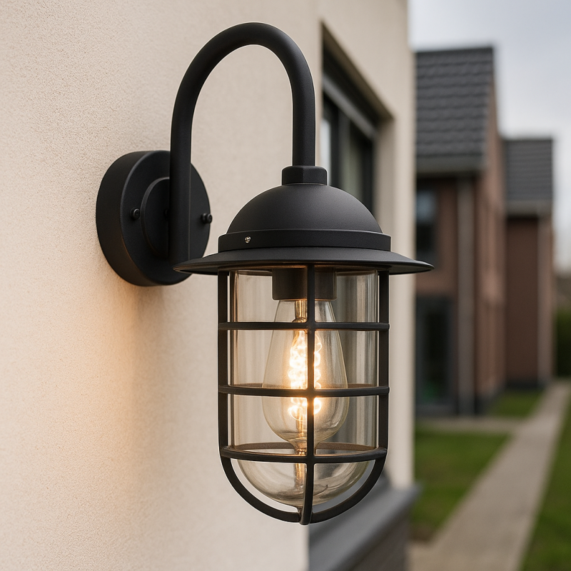 Antik Außenleuchte Schwarz, Havana, IP54 Antik Außenleuchte Schwarz, Havana, IP54