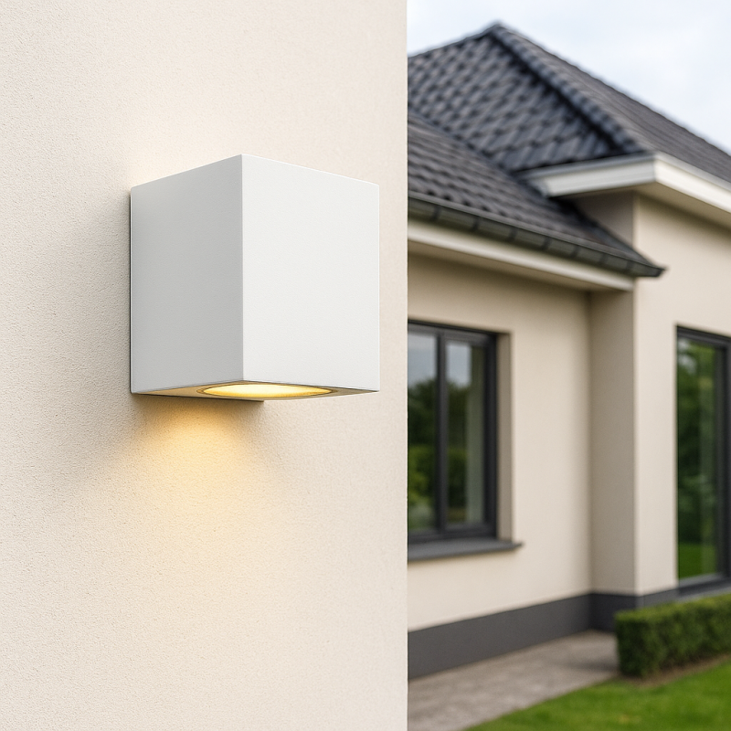 Aluminium Außenleuchte Weiß, Corella, IP44