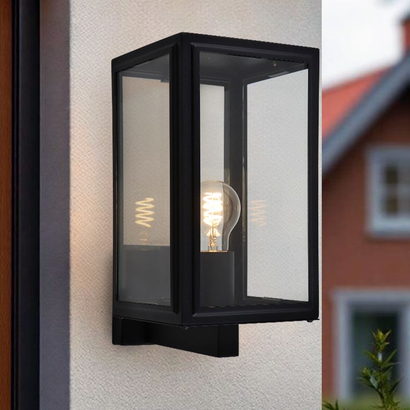 Moderne Außenleuchte Schwarz, Sidney, IP44