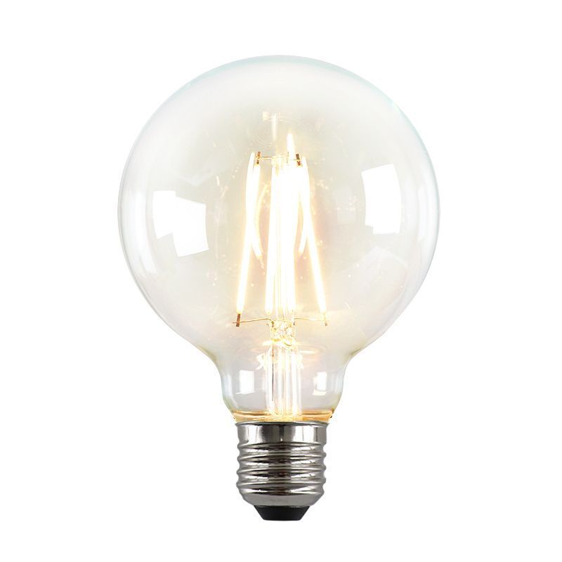 Olucia E27 LED-Lampe George, G95, 4W, 2700K
