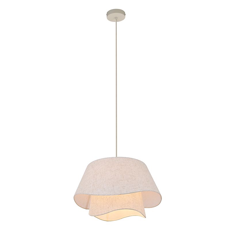 Landhaus Pendelleuchte Beige, Mimi Landhaus Pendelleuchte Beige, Mimi