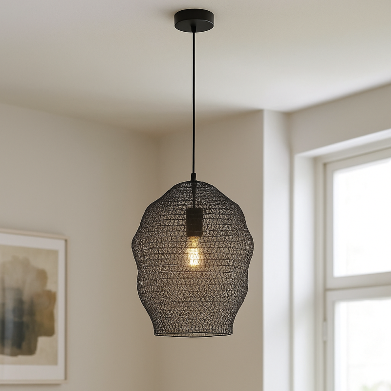 Design Pendelleuchte Schwarz, Sep