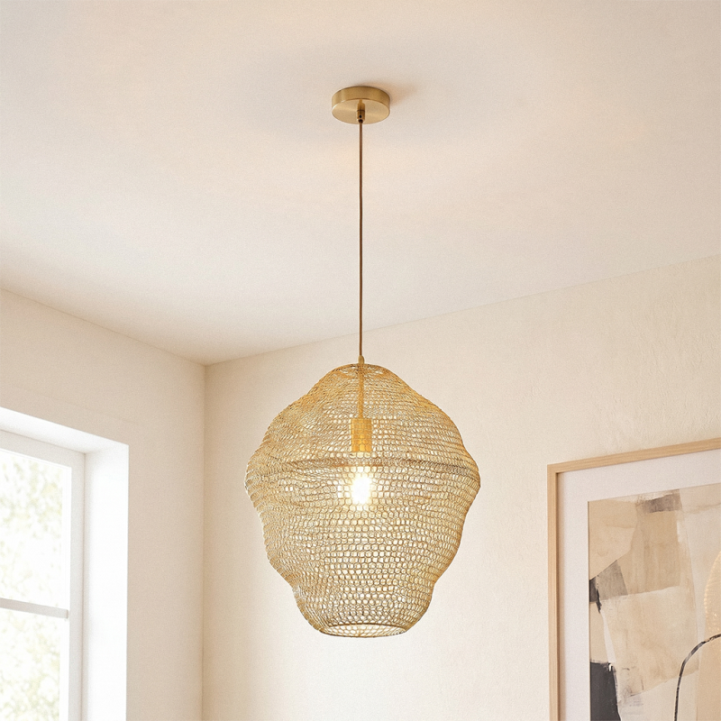 Design Pendelleuchte Gold, Sep