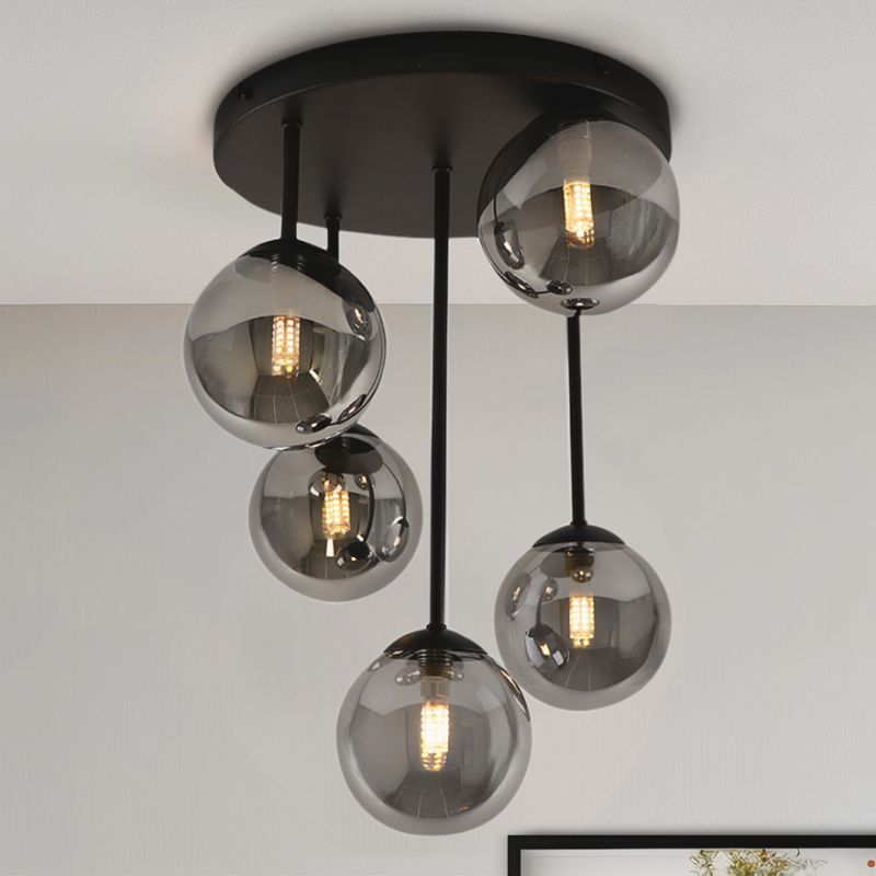 Design Deckenleuchte Grau, Stacy Design Deckenleuchte Grau, Stacy