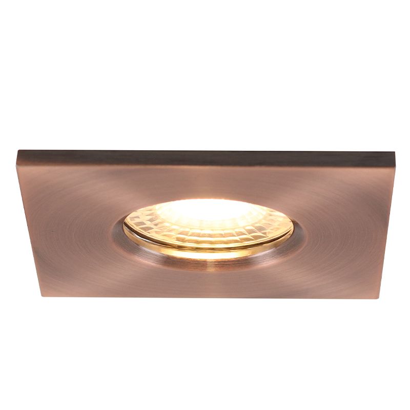 Moderne Badezimmer Einbaustrahler Kupfer, Jule, IP65