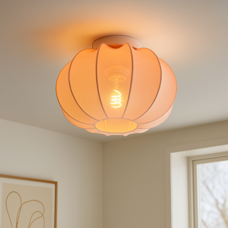 Moderne Deckenleuchte Rosa, Deborah