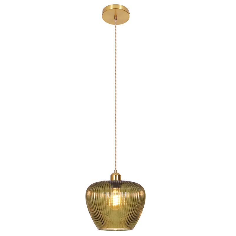 Retro Pendelleuchte Grün, Rhode Retro Pendelleuchte Grün, Rhode