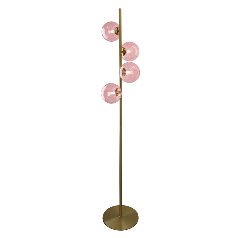 Design Stehlampe Rosa, Remo, mit Schalter Design Stehlampe Rosa, Remo, mit Schalter