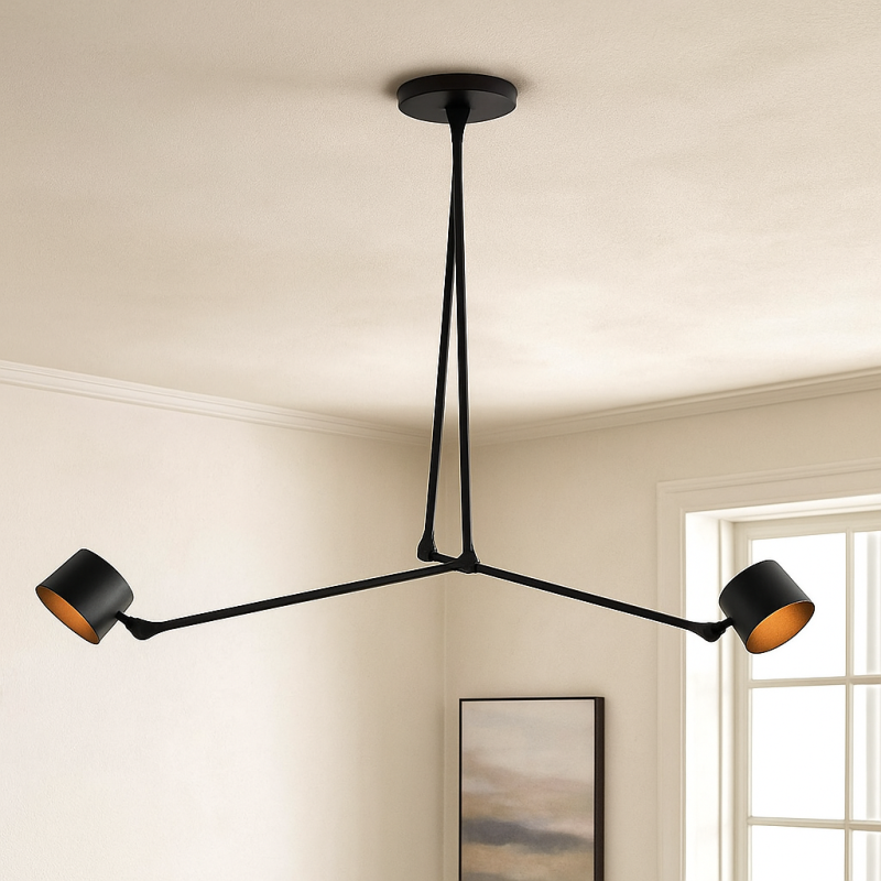 Moderne Deckenleuchte Schwarz, Rinke Moderne Deckenleuchte Schwarz, Rinke