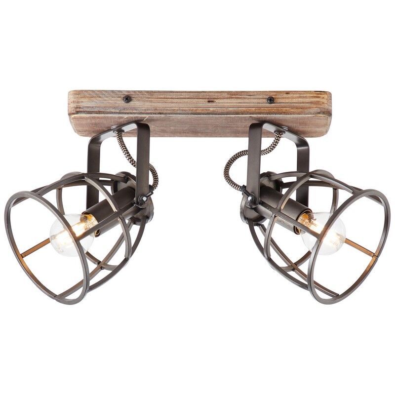 Industrielle Deckenstrahler Schwarz, Esmee