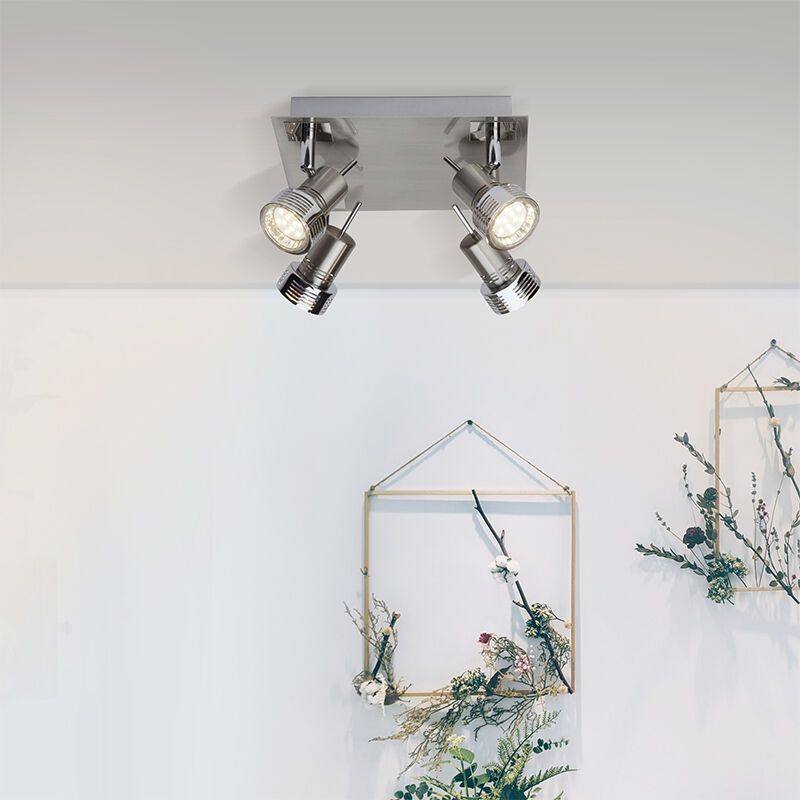 Moderne Deckenstrahler Chrom, Haven Moderne Deckenstrahler Chrom, Haven