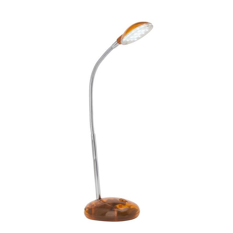 Kunststoff Schreibtischlampe Orange, Marenthe, 2W, 6000K LED, mit Schalter Kunststoff Schreibtischlampe Orange, Marenthe, 2W, 6000K LED, mit Schalter