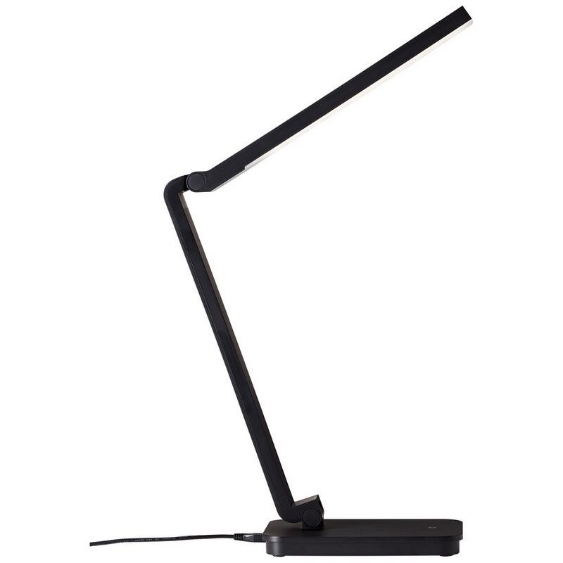 Moderne Schreibtischlampe Schwarz, Hannah, 5W, 5000K LED, mit Touch-Dimmer Moderne Schreibtischlampe Schwarz, Hannah, 5W, 5000K LED, mit Touch-Dimmer