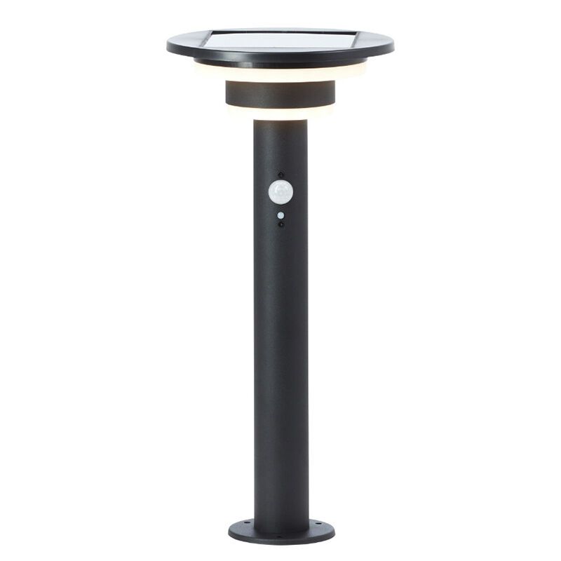 Moderne Solar Wegeleuchte Schwarz, Lonneke, 3W, 3000K LED, IP44 Moderne Solar Wegeleuchte Schwarz, Lonneke, 3W, 3000K LED, IP44