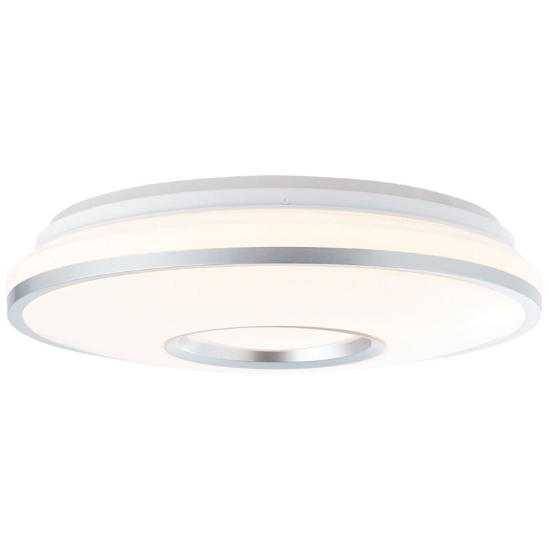 Moderne Deckenlampe Weiß, Guled, 24W, in Lichtfarbe einstellbare LED, mit Fernbedienung