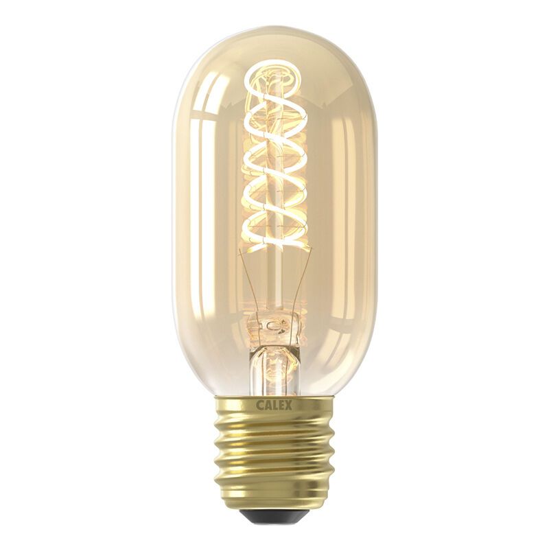 Dimmbare Calex E27 LED-Röhrenlampe Bernstein, 5,5W, 2100K