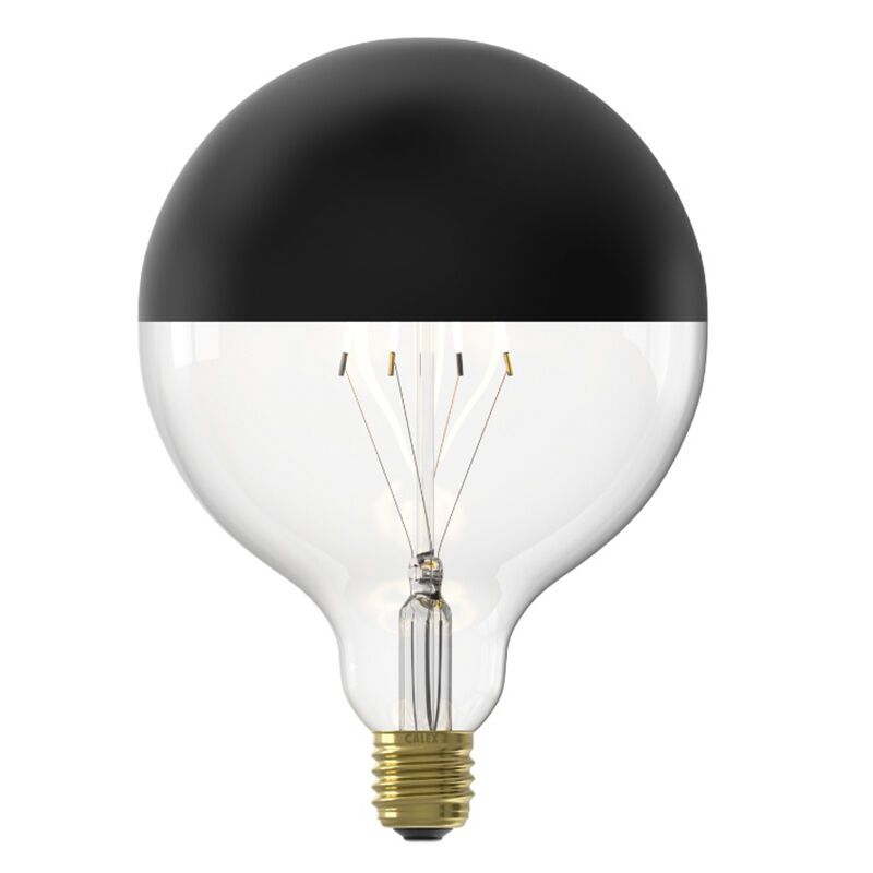 Dimmbare Calex E27 LED-Kopfspiegellampe Schwarz, 4W, 1800K Dimmbare Calex E27 LED-Kopfspiegellampe Schwarz, 4W, 1800K