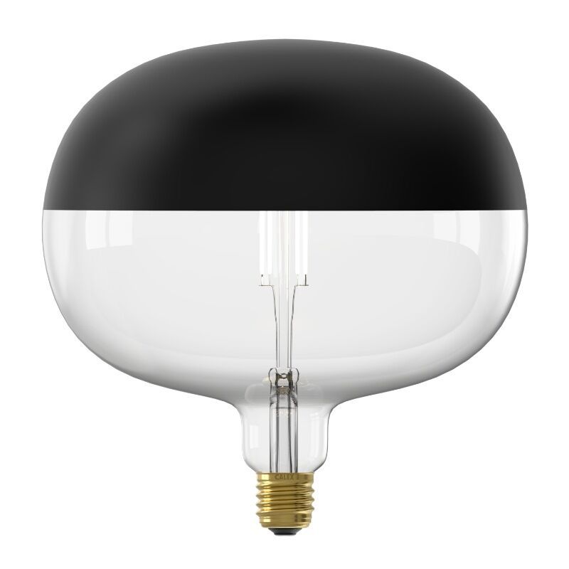 Dimmbare Calex E27 LED-Kopfspiegellampe Schwarz, 6W, 1800K