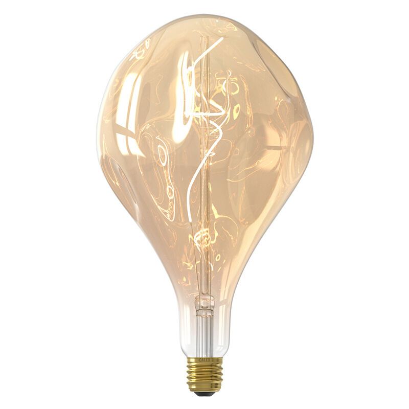 Dimmbare Calex E27 LED-Filament Lampe Bernstein, 6W, 1800K