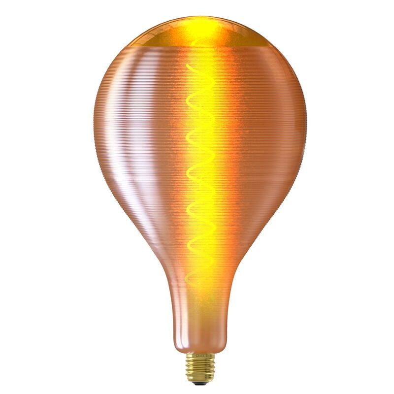 Dimmbare Calex E27 LED-Filament Lampe Silk, Gold, 4W, 1800K Dimmbare Calex E27 LED-Filament Lampe Silk, Gold, 4W, 1800K