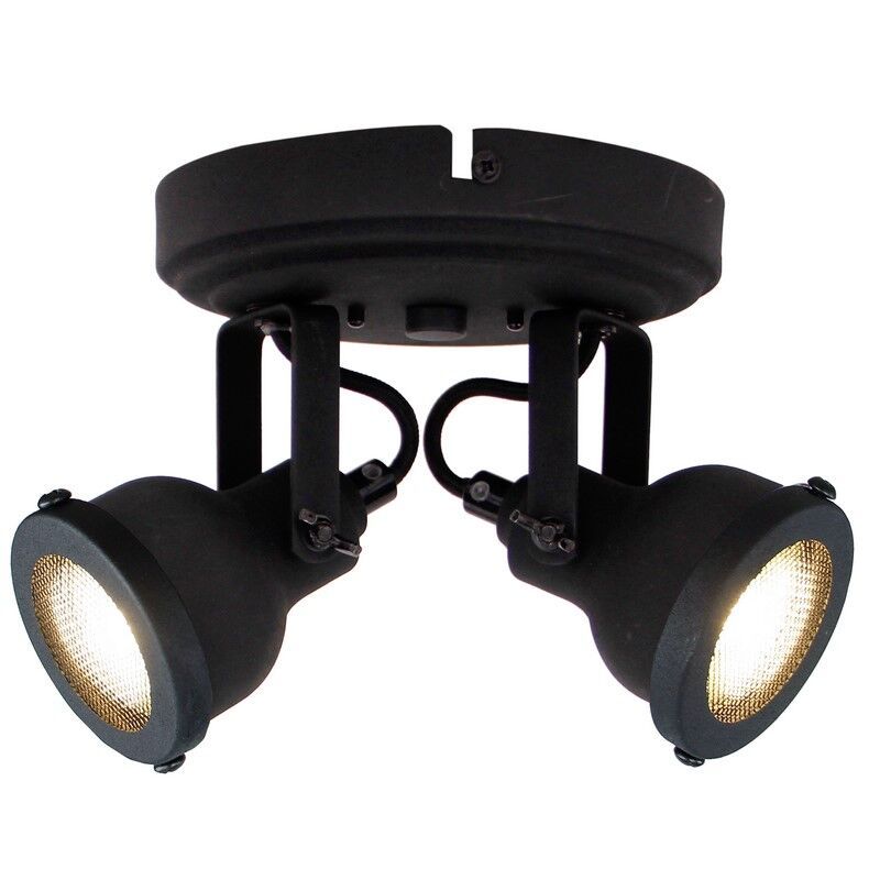 Industrielle Deckenstrahler Schwarz, Chesney