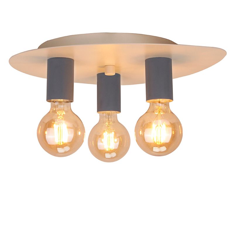 Metall Deckenleuchte Blau, Leilani