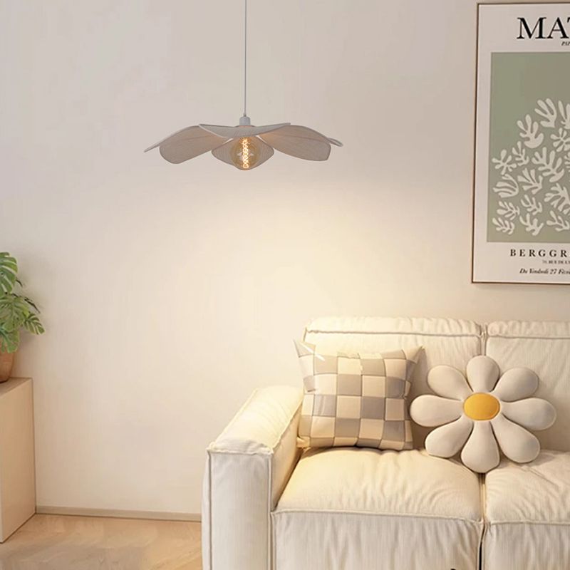 Industrielle Pendelleuchte Weiß, Calvin