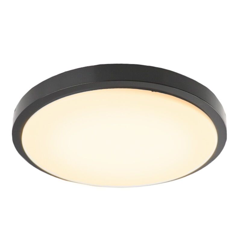 Schwarze moderne Deckenlampe Kunststoff, Kos, 22W, 3000K LED Schwarze moderne Deckenlampe Kunststoff, Kos, 22W, 3000K LED
