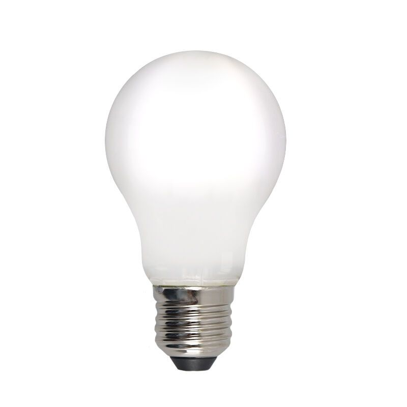 Dimmbare E27 LED Lampe, A60, 5W, weiß glas, 4000k