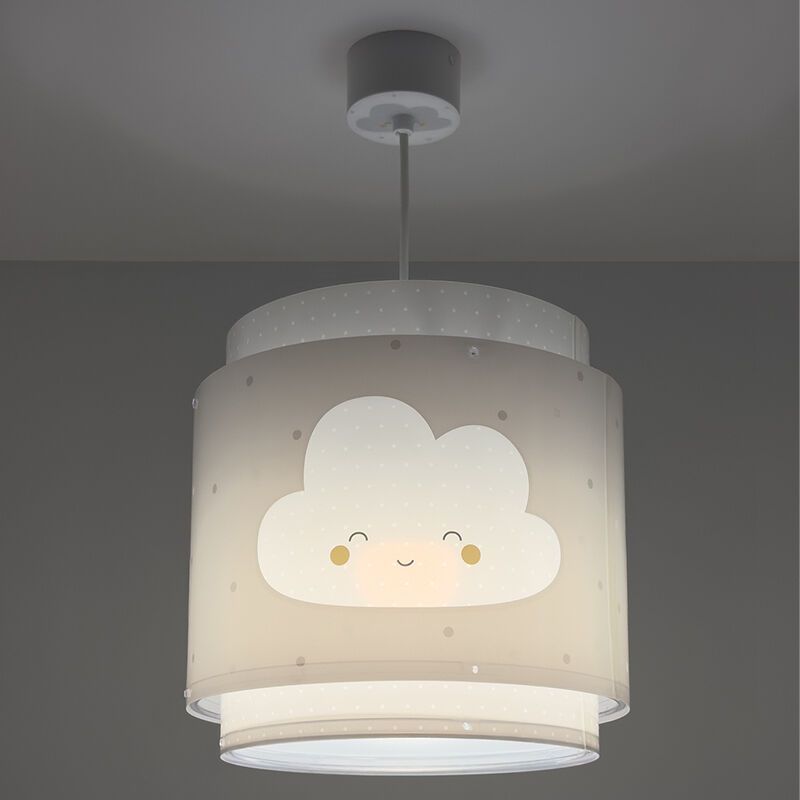 Graue Kinderzimmer Pendelleuchte Kunststoff, Dreams