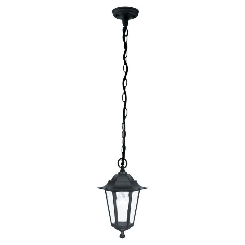Schwarze antik Außenleuchte Aluminium, Alieke, IP44