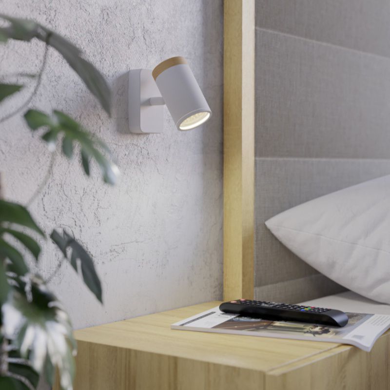 Weiße moderne Wandstrahler Stahl, Conradus, IP44