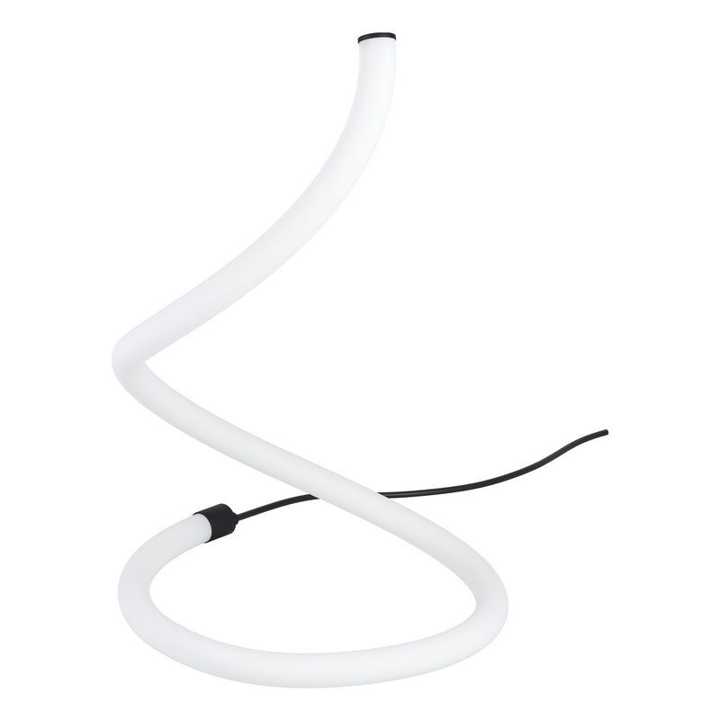 Schwarze moderne Tischleuchte Kunststoff, Allal, 10W, 3000K LED, mit Schalter Schwarze moderne Tischleuchte Kunststoff, Allal, 10W, 3000K LED, mit Schalter