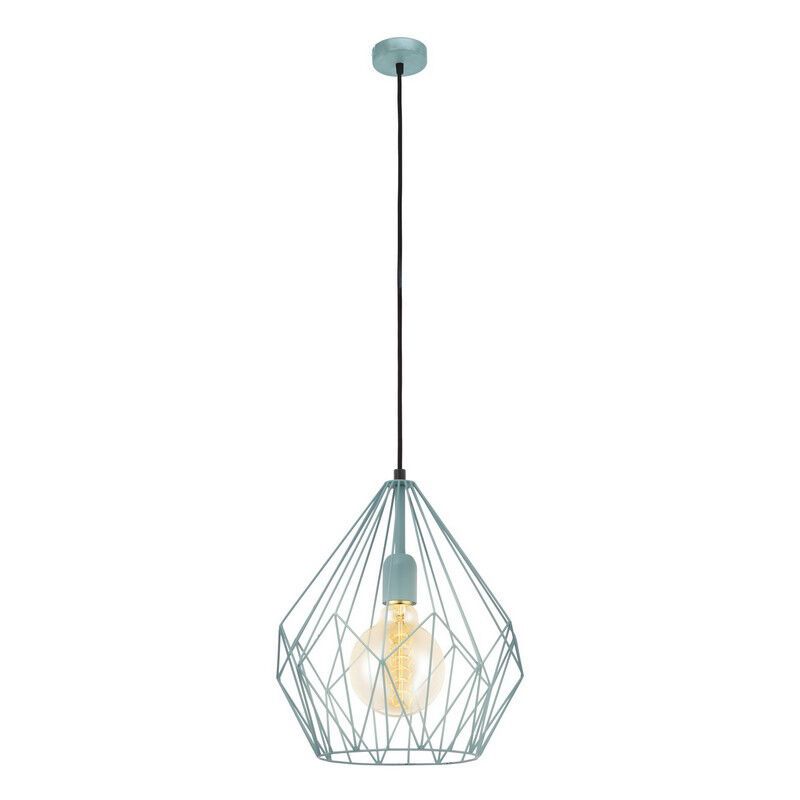 Grüne industrielle Pendelleuchte Metall, Acri