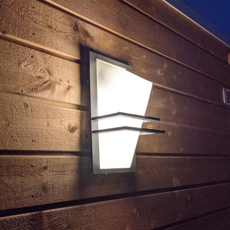 Anthrazit Außenleuchte Glas, Dae, IP44 Anthrazit Außenleuchte Glas, Dae, IP44