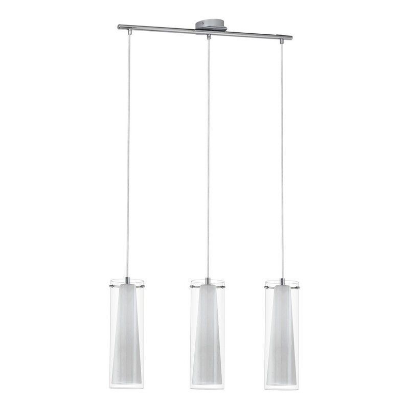 Chrom moderne Pendelleuchte Glas, Barceno Chrom moderne Pendelleuchte Glas, Barceno