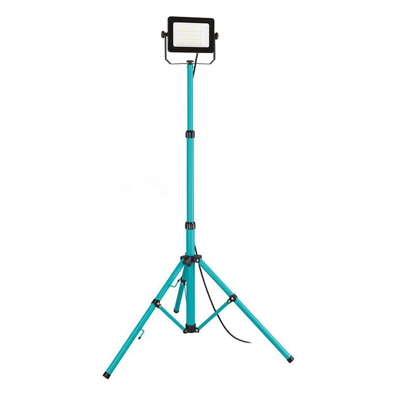 Blaue Arbeitsscheinwerfer Aluminium, Angelos, 52W, 4000K LED, IP65, mit Schalter