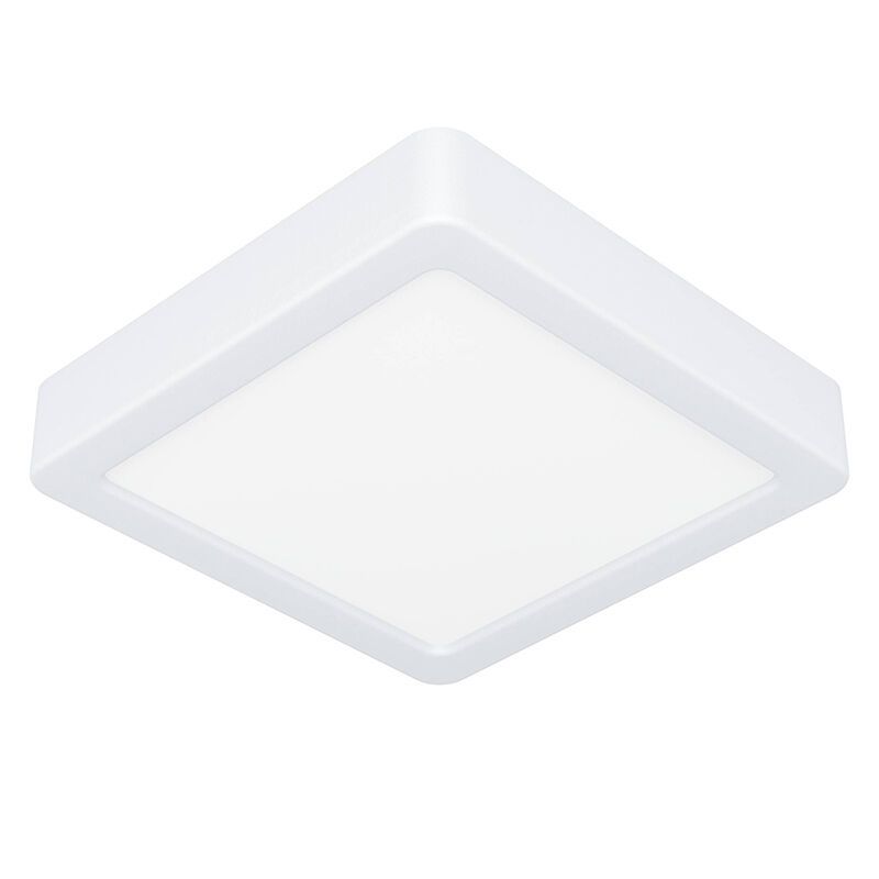 Weiße Deckenlampe Kunststoff, Geraldo, 11W, 3000K LED