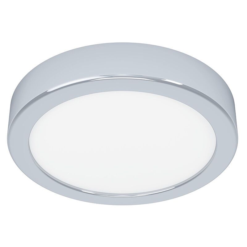 Chrom Badezimmer Deckenleuchte Kunststoff, Geraldo, 11W, 3000K LED, IP44