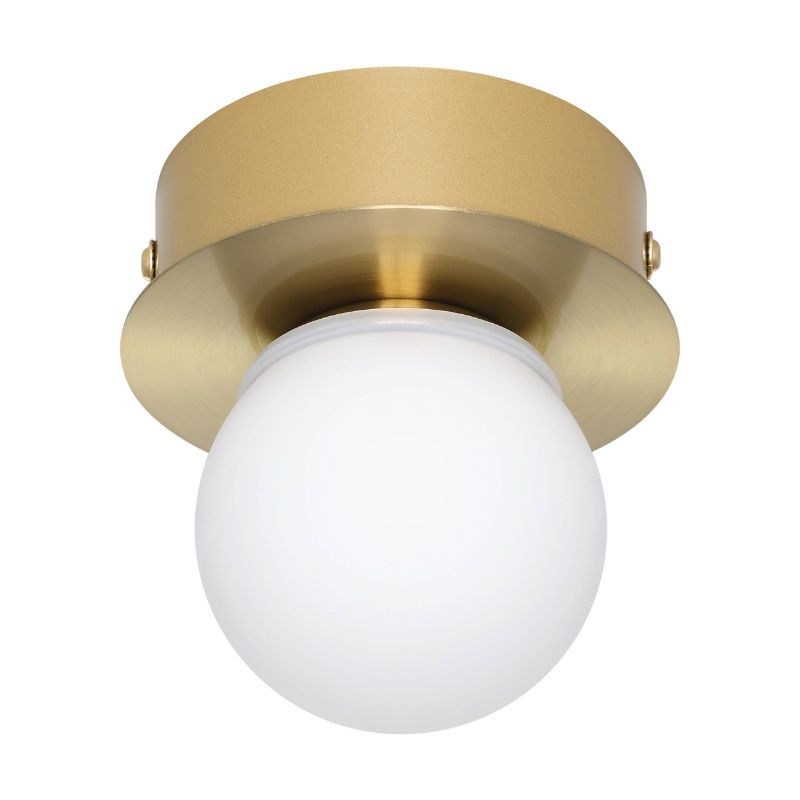 Goldene moderne Deckenleuchte Stahl, Escha, 3,3W, 3000K LED Goldene moderne Deckenleuchte Stahl, Escha, 3,3W, 3000K LED