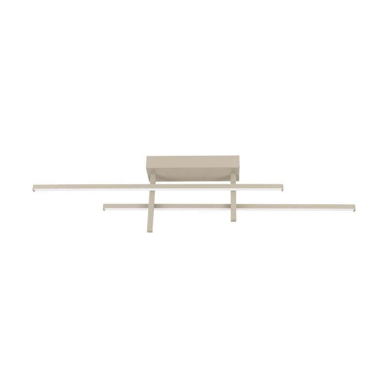 Braune moderne Deckenleuchte Kunststoff, Thera, 20W, 3000K LED