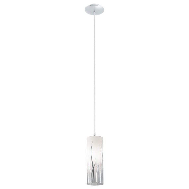 Chrom design Pendelleuchte Glas, Ilyas