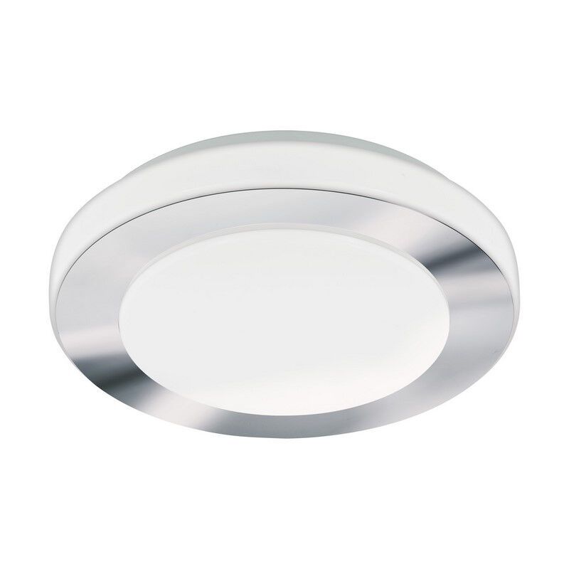 Chrom Deckenleuchte Kunststoff, Amina, 11W, 3000K LED, IP44